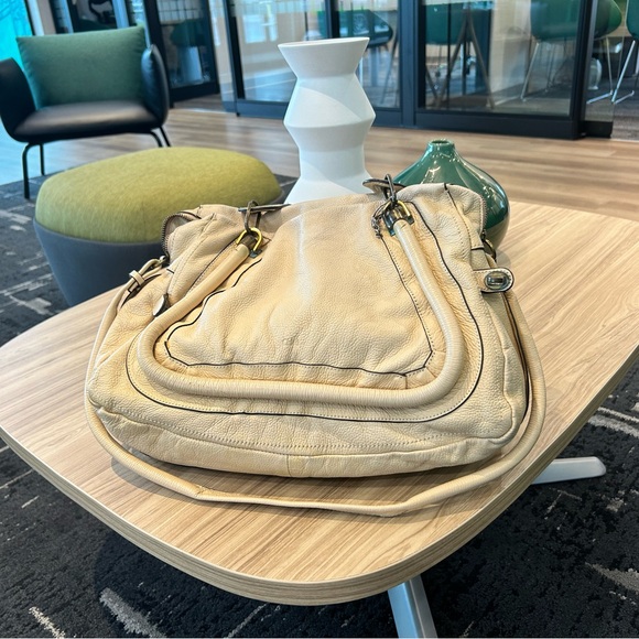 Cream color Chloe Paraty for sale listing for a friend!!! - Picture 3 of 3